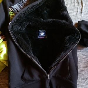 Faux fur VS PINK jacket